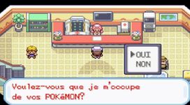 une photo d'Ã©cran de Pokemon Vert Feuille sur Nintendo Game Boy Advance